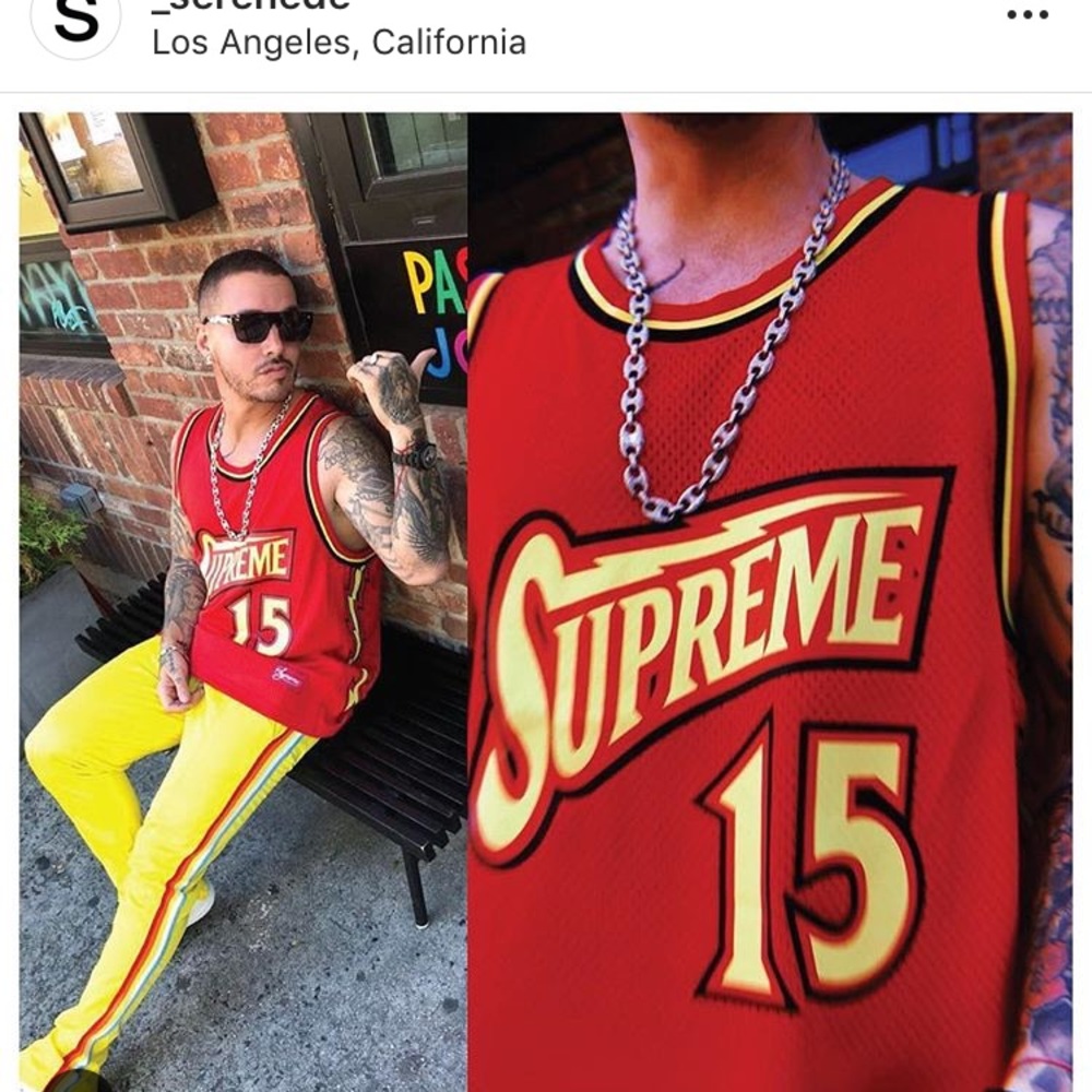 Supreme bolt jersey